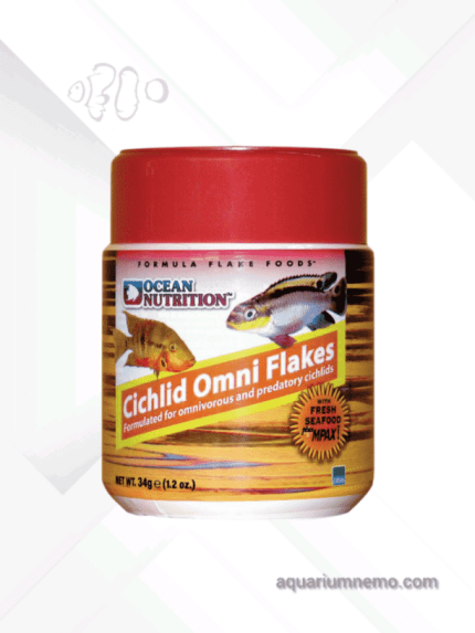 غذا پولکی سیچلاید امنی Cichlid Omni flakes