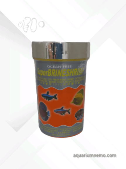 غذا آرتمیا فشرده حبه ای اوشن فری super brine shrimp