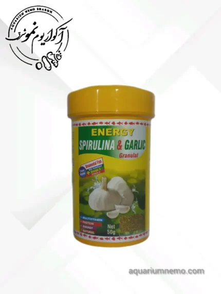 گرانول اسپیرولینا و سیر انرژی