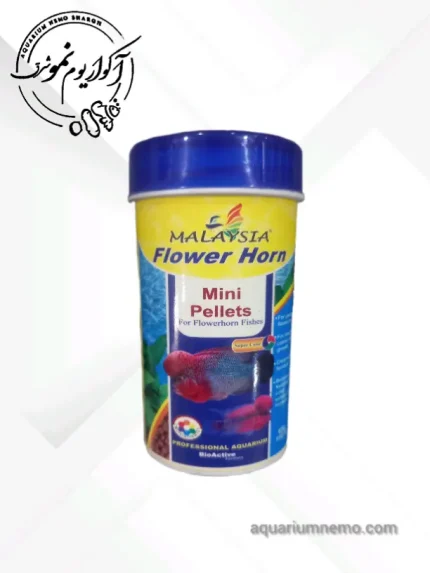 غذا فلاورهورن مالزیا malaysia flowerhorn mini pellets