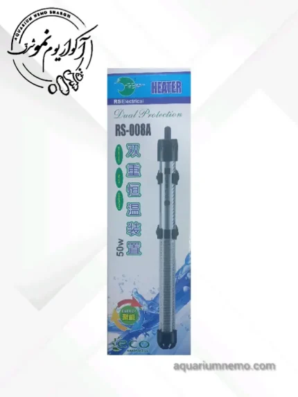 بخاری شیشه ای ار اس الکتریکال rs electrical aquarium heater