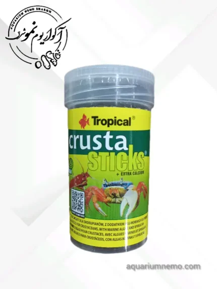 غذا کراستا استیکس تروپیکال  tropical crusta sticks